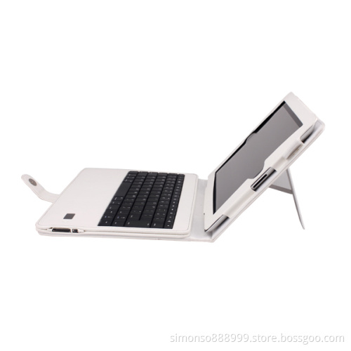 Bluetooth Keyboard Leather Case for Laptop Notebook Detachable